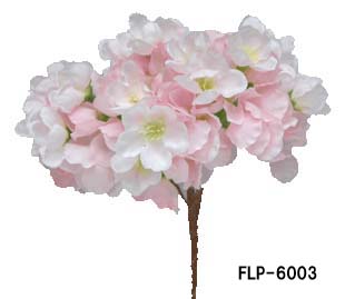 【造花 桜枝付け】6輪桜枝付 12本組束FLP6003 お取寄せ可能*