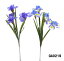 あす楽【造花】菖蒲520円【アヤメスプレー4輪付】1本売*GA0219(全長約85cm*花径約12cm)きれいなアヤメ
