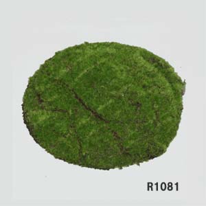 直径約25cm 厚み約2cm【造花の苔マット(大)】1枚売*R1081*