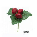 いちご食品サンプル【ストロベリーピック1本売】E6480(全長約12cm*1個実約2cm)*