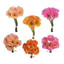 ポピー【春の花】花径約4〜5cm ポピーバンドル6本束 全長約28cm 花径約4〜5cm p5958