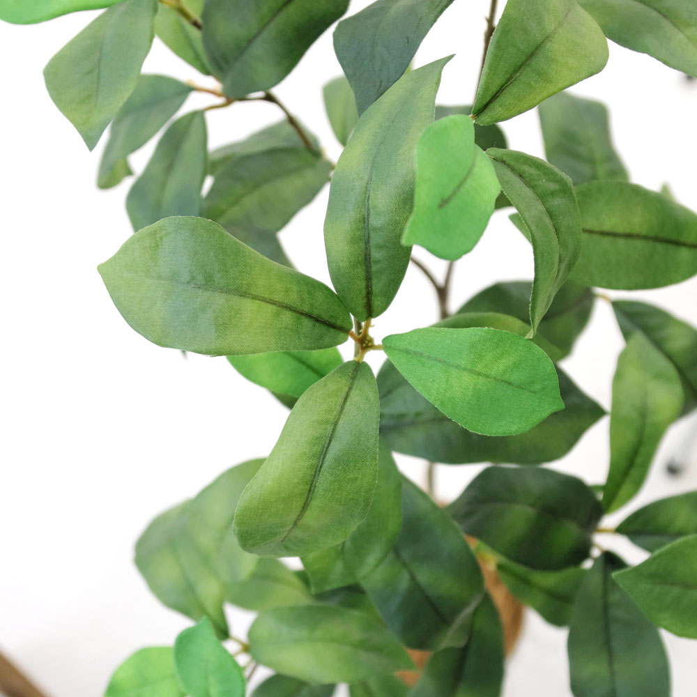 人工観葉植物観葉植物フェイクグリーン100cm110cm観葉植物人工シンプルオフィスおしゃれインテリア大型室内鉢人工観葉樹空気清浄消臭抗菌銀酸化チタン光触媒ハンドメイド「ツツジ2本立高110cm白丸7ポット+ヤシの繊維」No3563
