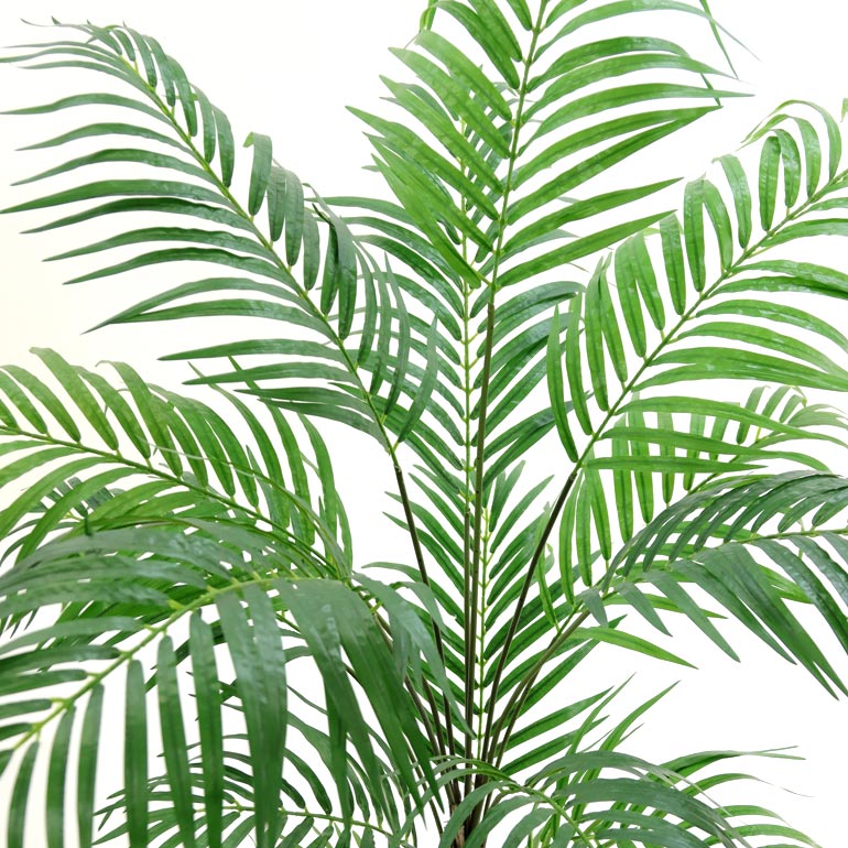 観葉植物フェイクグリーンおしゃれインテリア大型室内鉢シンプルオフィス人工豪華リアルコンフォート・アレカヤシ16枝160~170cmスマートポットCHIC8+ヤシの繊維光触媒人工観葉植物空気清浄消臭抗菌※組立式(ゆ:120)