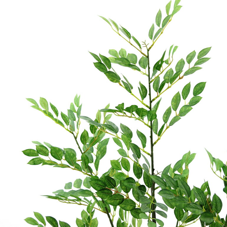 光触媒人工観葉植物造花観葉樹フェイクグリーン130cmシンプルオフィスおしゃれインテリア大型室内鉢空気清浄消臭抗菌銀酸化チタン擬木リアル「シマトネリコ高さ130cm幅65cmスマートポット(CHIC8)」【日時指定・ギフト不可】No93701