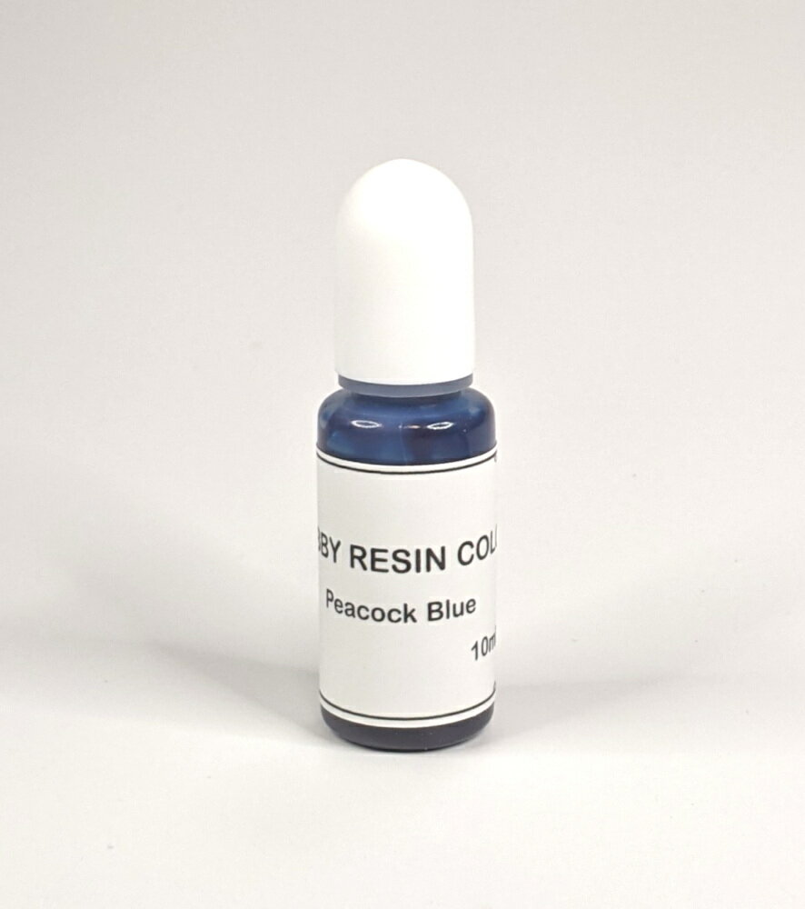 ホビーレジンカラー 10ml （ピーコックブルー） エポキシ樹脂・UVレジン用着色剤