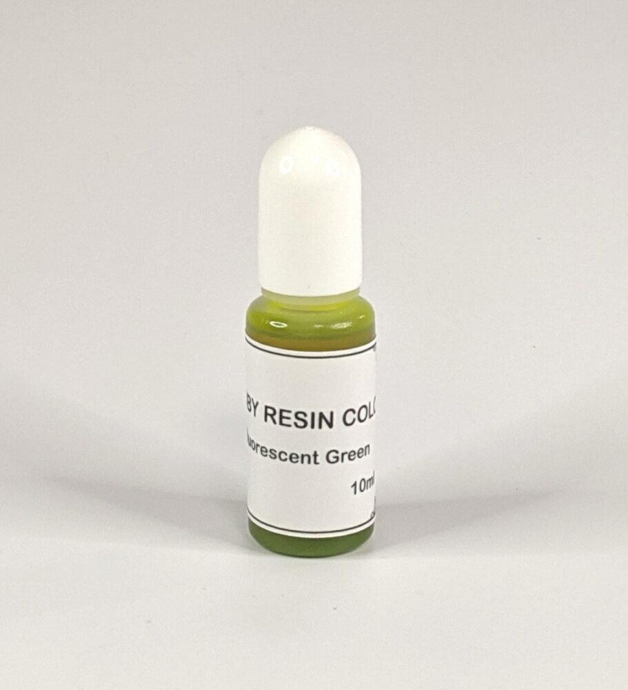ホビーレジンカラー 10ml （蛍光グリーン） エポキシ樹脂・UVレジン用着色剤