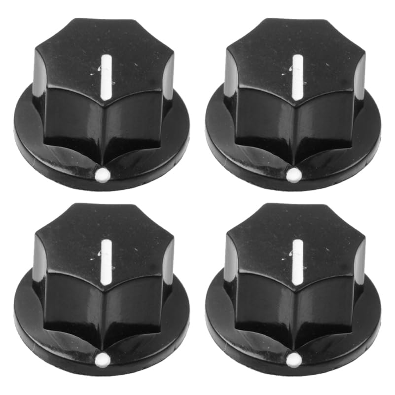 VICASKY ギター ノブ 交換用 ギター ボリュームノブ ギター コントロールノブ ベース ノブ ...