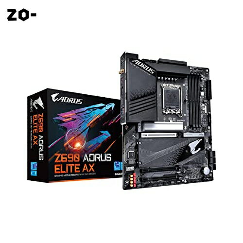 GIGABYTE Z690 AORUS ELITE AX Rev. 1.0 ޥܡ ATX [Intel Z690åץå] MB5571