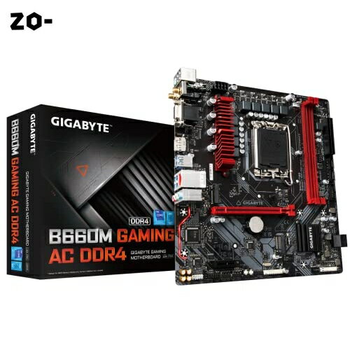 GIGABYTE B660M GAMING AC DDR4/A ޥܡ Micro-ATX [Intel B660åץå] 12CPU(LGA1700)б MB5774
