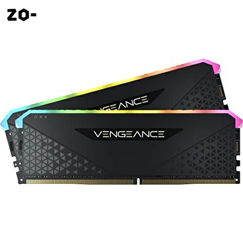 CORSAIR DDR4-32GB 3200MHz CL16 デスクトップPC用メモリ VENGEANCE RGB RS 32GB [16GB×2枚] CMG32GX4M2E3200C16