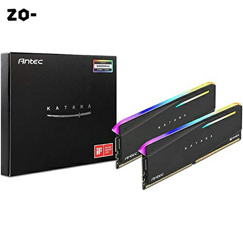 Antec Katana RGB メモリ 16GB (2x8GB) DDR4 3600 (PC4-28800) C16 デスクトップ