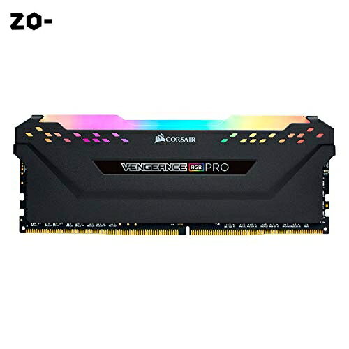 CORSAIR DDR4-2933MHz デスクトップPC用 メモリモジュール VENGEANCE RGB PRO シリーズ 16GB [8GB×2枚]..