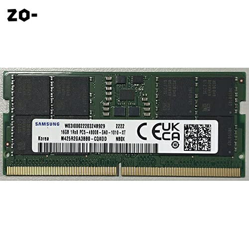 16GB DDR5 4800MHz SODIMM PC5-38400 CL40 1Rx8 1.1V SO-DIMM 262ピン ノートパソコン ノートブック RA..