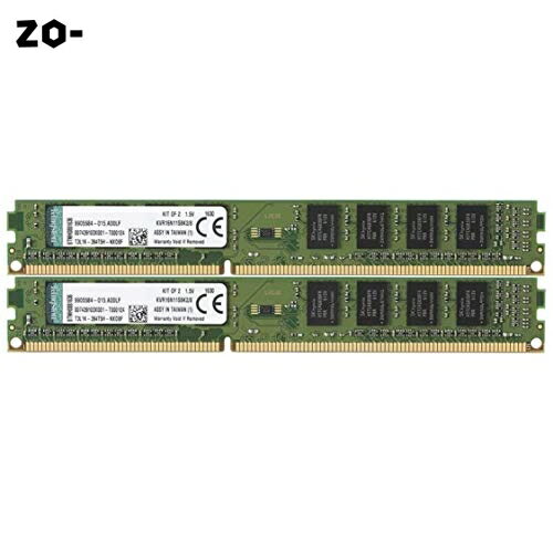 キングストン Kingston デスクトップPC用 メモリ DDR3 1600 (PC3-12800) 4GBx2枚 CL11 1.5V Non-ECC DI..