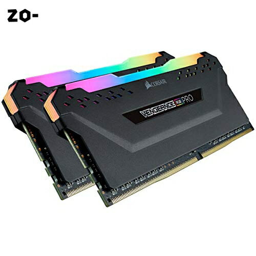 CORSAIR DDR4-3600MHz デスクトップPC用 メモリ VENGEANCE RGB PRO シリーズ 16GB [8GB×2枚] CMW16GX4M..