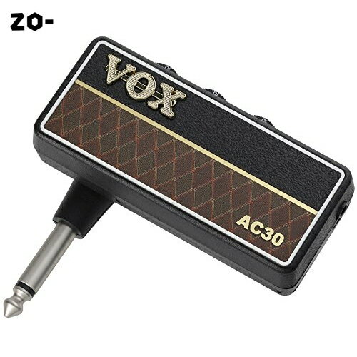 VOX ヘッドフォン ギターアンプ amPlug2 AC30 ケーブル不要 ギターに直接プラグ・イン 自宅練習に最適 電池駆動 エフェクト内蔵 定番ヴィンテージサウンド