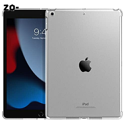 iPad 10.2 ケース 2021/2020/2019 第9世代/第8世代/第7世代 TiMOVO NEWモデル iPad 9/8/7 ケース 10.2インチ クリア PC製 ハードケース スマートカバー 「Smart Keyboard