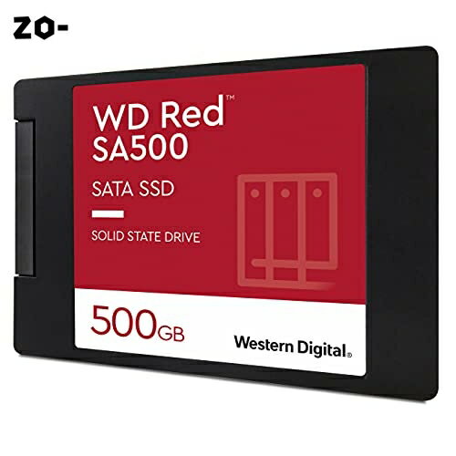 Western Digital ウエスタンデジタル WD Red SATA SSD 内蔵 500GB 2.5インチ (読取り最大 560MB/s 書込..