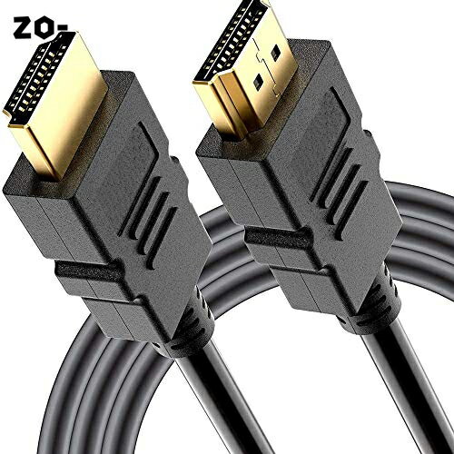 ZAZ HDMI ケーブル 1.5m ブラック HDMIタイプA(オス)- HDMIタイプA(オス) hdmi1.4規格 1080P 対応 テレビ ハードディスク録画機 PS3 PS4 switch HDTV cable-063