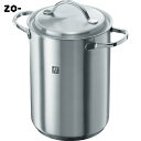 Zwilling ツヴィリング 「 ツインスペシャル パスタ&ベジタブルクッカー 」 ステンレス パスタ鍋 4.5L IH対応 【日本正規販売品 】 40990-005