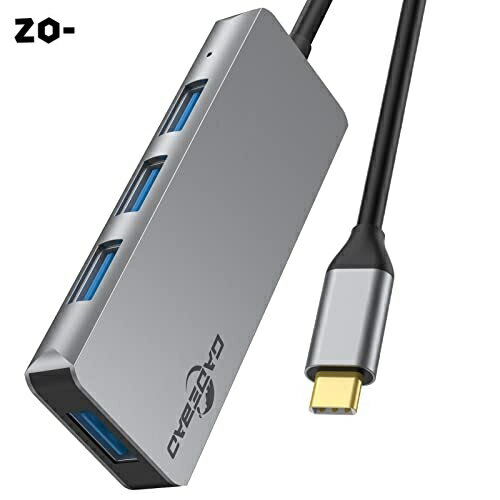 USB C ハブ Type C ハブ GADEBAO 4つのUSB 3.0ポート usb 3.1 ハブ type-c 高速データ転送 USB ハブ US..