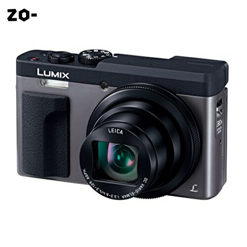 LUMIX パナソニック コンパクトデジタルカメラ ルミックス TZ90 光学30倍 4K動画記録 シルバー DC-TZ90-S