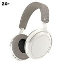 ゼンハイザー Sennheiser ワイヤレスヘッドホン MOMENTUM 4 Wireless WHITE 高性能ドライバー ノイズキャンセリング 60時間再生 低遅延 aptX Adaptive マルチポイント