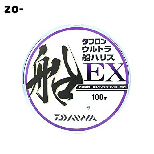 ダイワ(DAIWA) タフロンウルトラ船ハリスEX ナチュラルクリア 3号-100m