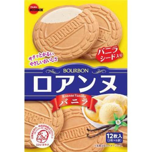 Rakuten - ブルボン ロアンヌバニラ 12枚x6個入