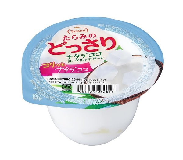 たらみ ゼリー たらみのどっさり ナタデココヨーグルトデザート 230g(1箱 6個入)