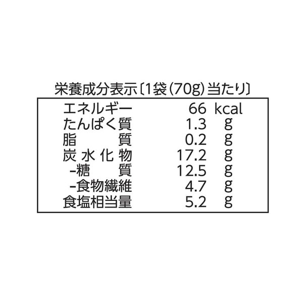なとり 茎わかめ 70gx5袋 zozo-10085433 zo- サンプル画像2