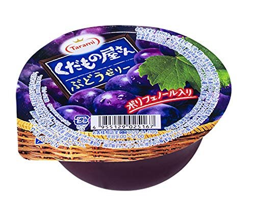 たらみ くだもの屋さん ぶどうゼリー 160g x12個