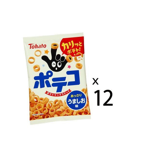 東ハト ポテコうましお味 67gx12袋 zozo-10085069 zo- サンプル画像3