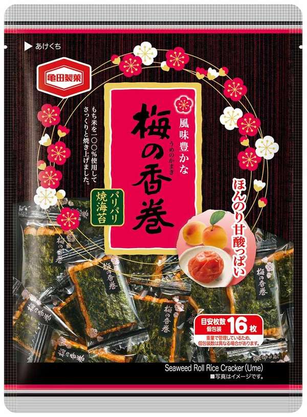 亀田製菓 梅の香巻 47gx12袋