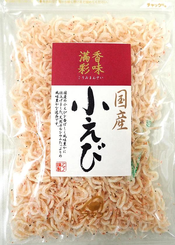 乐天商城 - 香味満彩 国内産 小えび 25gx5袋