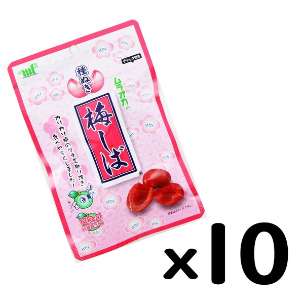 村岡食品 種抜き梅しば 30gx10袋 zozo-10085680 zo- サンプル画像3