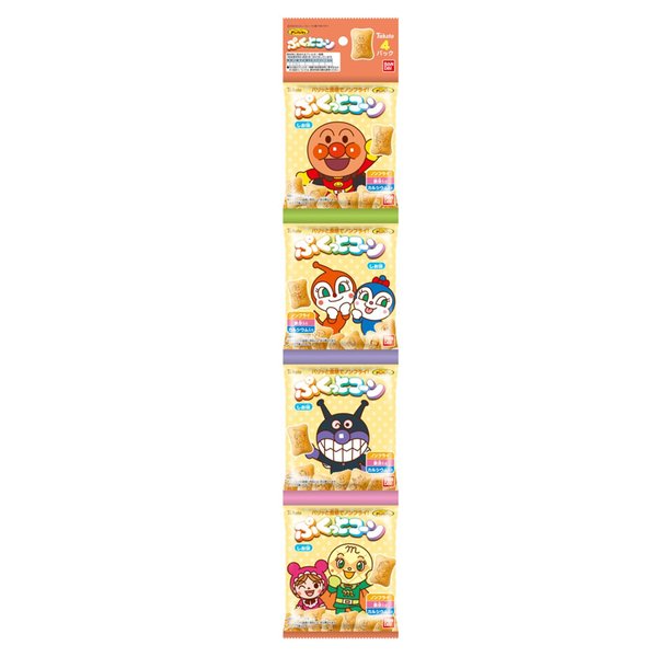 東ハト それいけ!アンパンマンぷくっとコーン4連包しお味 36gx15袋