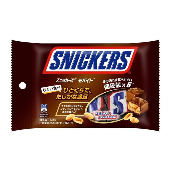 乐天商城 - マース スニッカーズモバイト 42.5gx12個