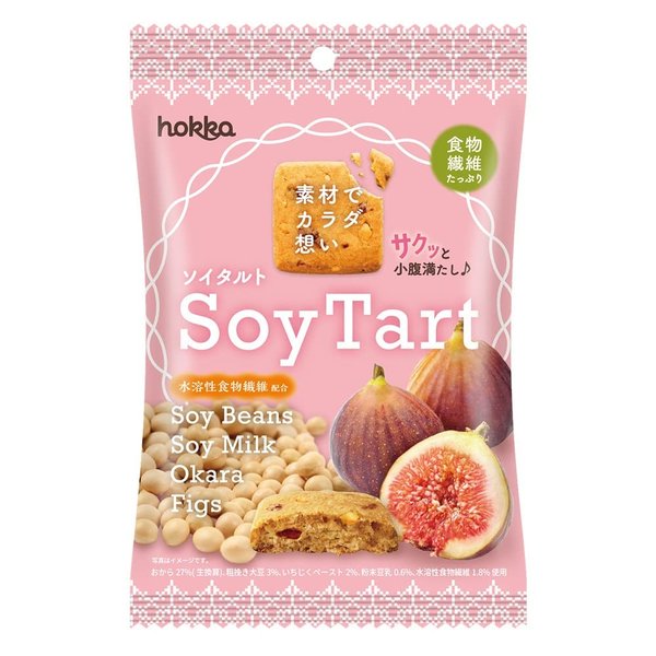 Rakuten - 北陸製菓 hokka 素材でカラダ想い ソイタルト[豆乳 おから 大豆 いちじく] 75gx10袋