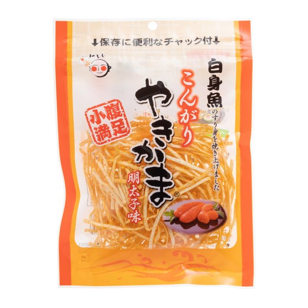 樂天商城 - Takeshin(竹新) こんがりやきかま 明太子味 40g 12袋入り 白身魚を焼き上げたおつまみ・おやつ