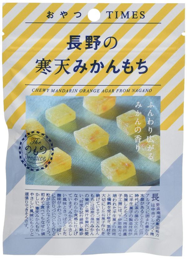おやつTIMES 長野の寒天みかんもち 40g x10袋