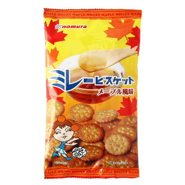 乐天商城 - 野村煎豆加工店 ミレービスケット メープル風味 120gx10袋