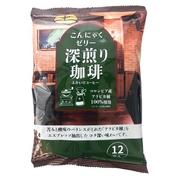 Rakuten - ジェーシーシー 12個入りこんにゃくゼリー深煎り珈琲 x15個