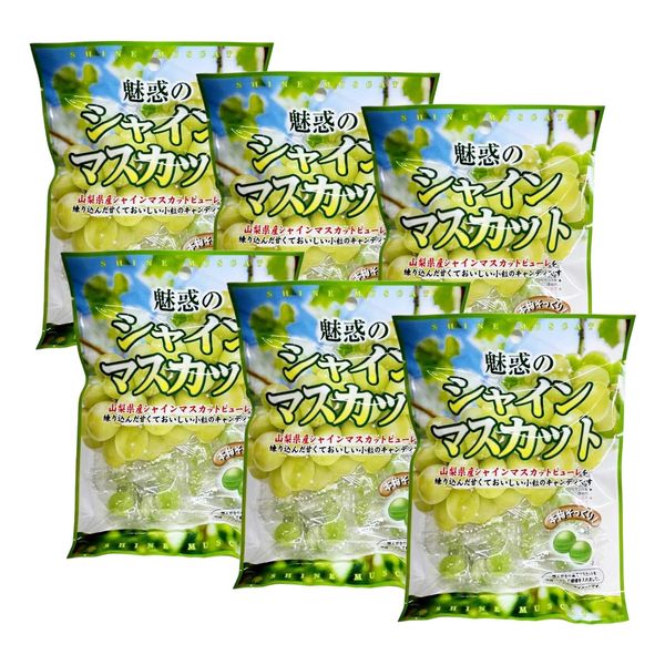 宮川製菓 飴 シャインマスカットキャンディ 70g x6袋