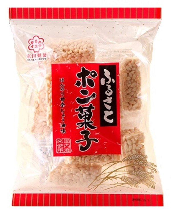 Rakuten - 家田製菓 ふるさとポン菓子 110gx4袋