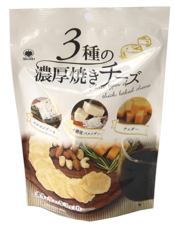 スギ製菓 3種の濃厚焼きチーズ 20gx8個