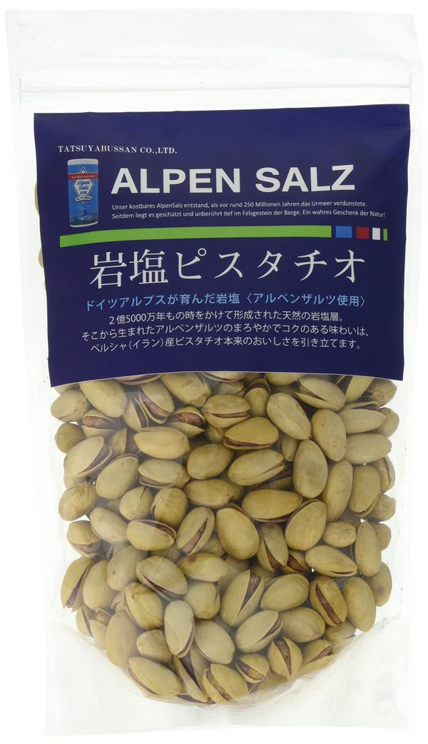 龍屋物産 岩塩ピスタチオ 400gx1袋