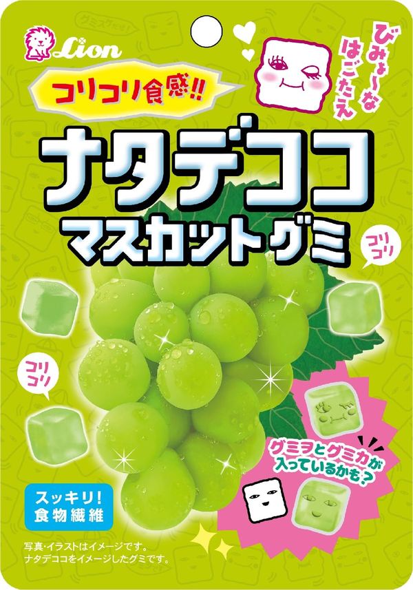 ライオン菓子 ナタデココマスカットグミ 40gx10個