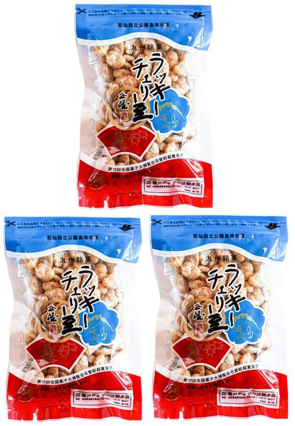 藤田チェリー豆総本店 ラッキーチェリー豆 105g x 3