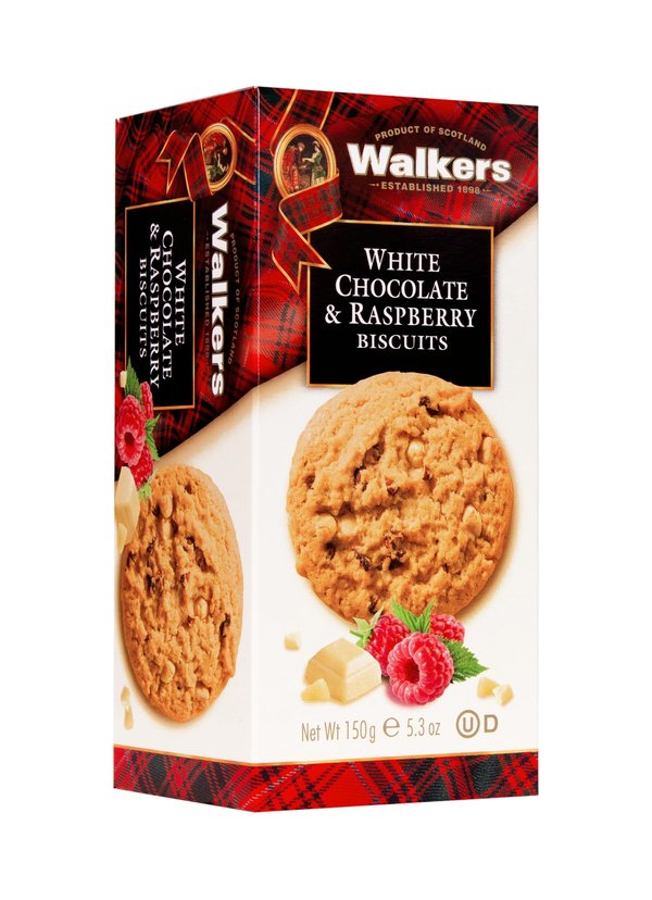 Walkers(ウォーカー) ホワイトチョコ&ラズベリー 150g x2個